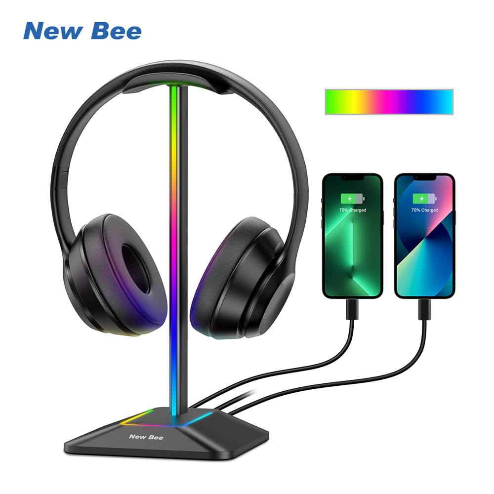 New Bee Z8 RGB Headphones Stan - đánh giá và giá Gaming Setup Desk