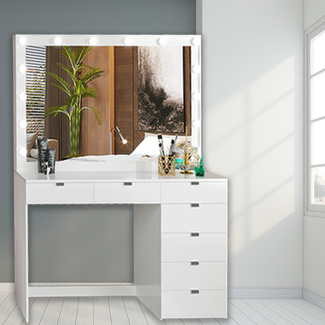 Most Popular Factory Price Mir - đánh giá và giá Desk Vanity Setup