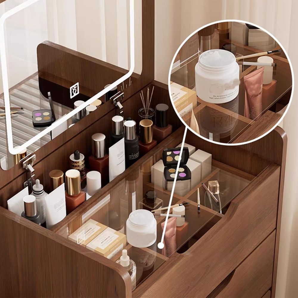 3 in 1 Vanity Desk with Mirror - đánh giá và giá Desk Vanity Setup