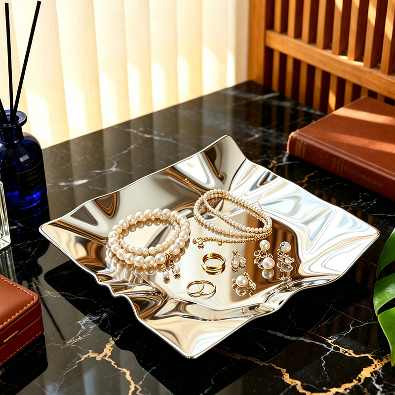 Minimalist Wavy Surface Decora - đánh giá và giá Desk Setup Minimalist