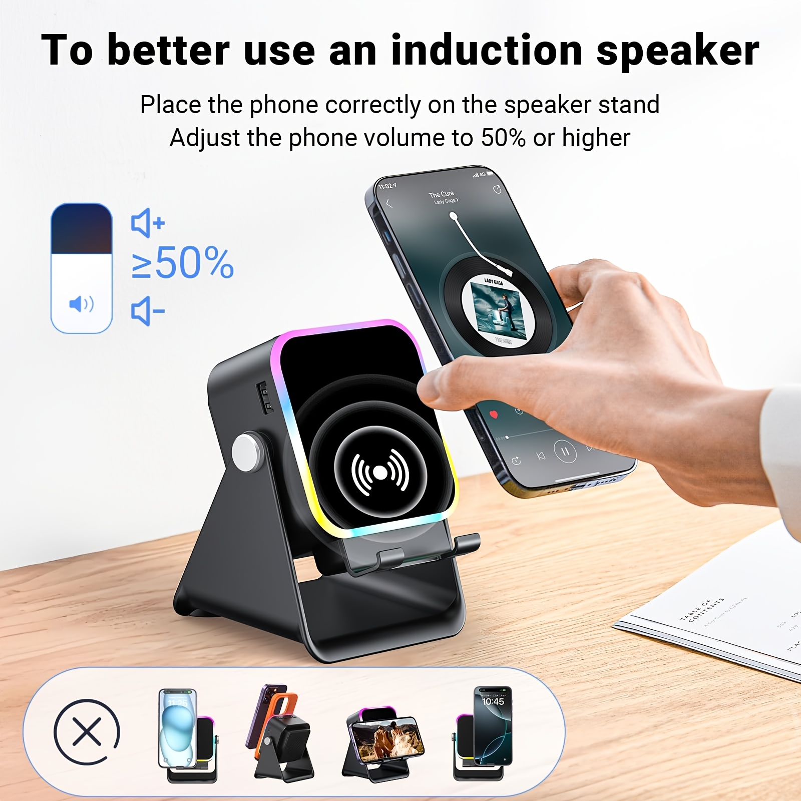 Smart RGB Colorful Light Bluet - đánh giá và giá Speaker Desk Setup