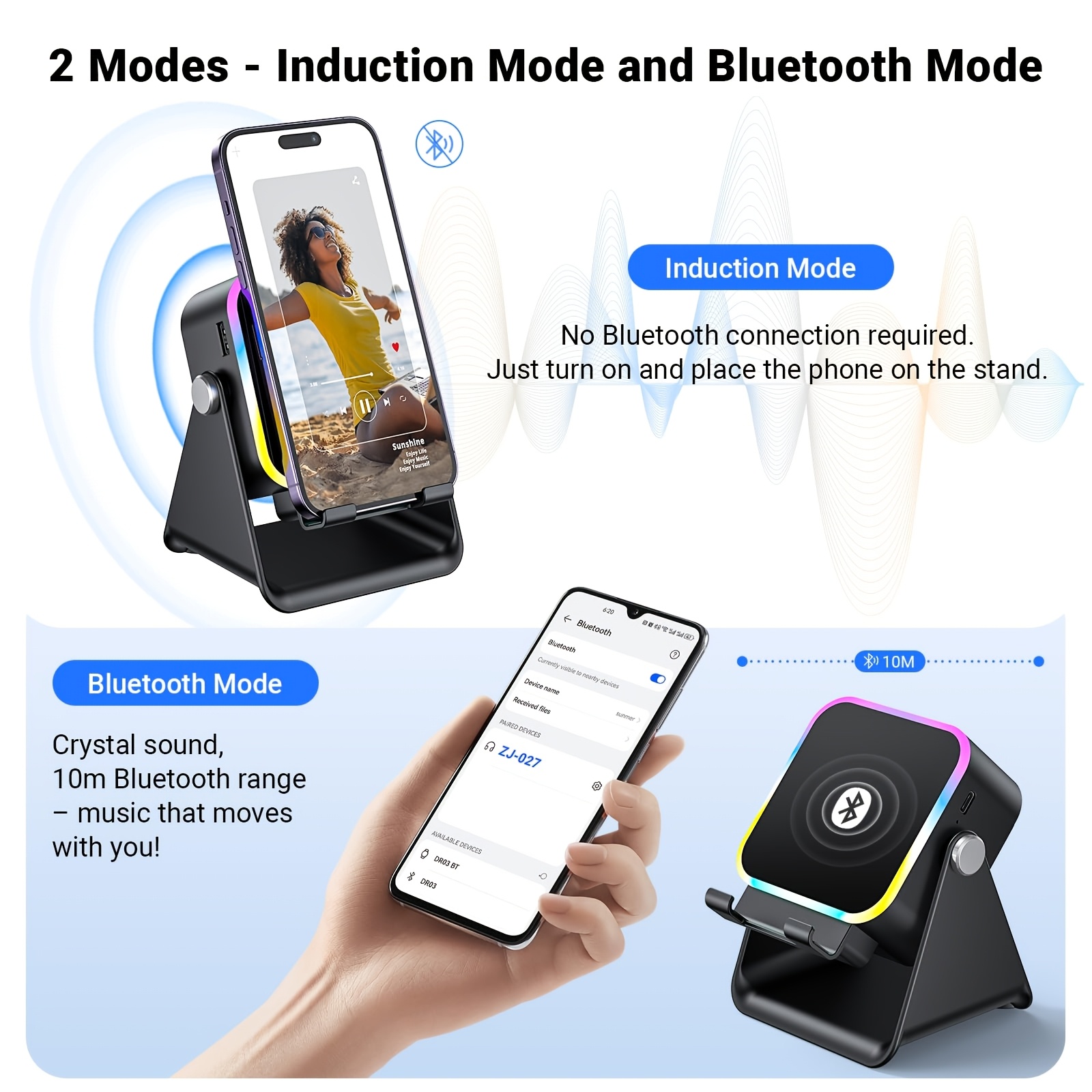 Smart RGB Colorful Light Bluet - đánh giá và giá Speaker Desk Setup