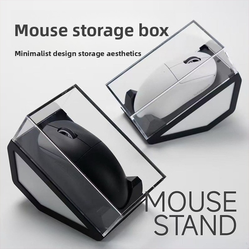 Mouse Storage Box Minimalist D - đánh giá và giá Desk Setup Minimalist