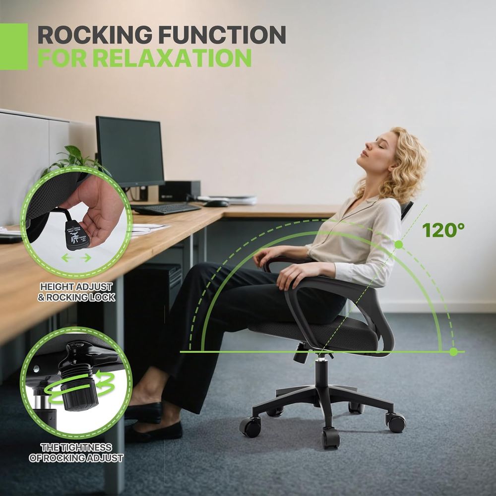 Mesh Ergonomic Office Chair Se - đánh giá và giá Desk Setup Gaming And Work