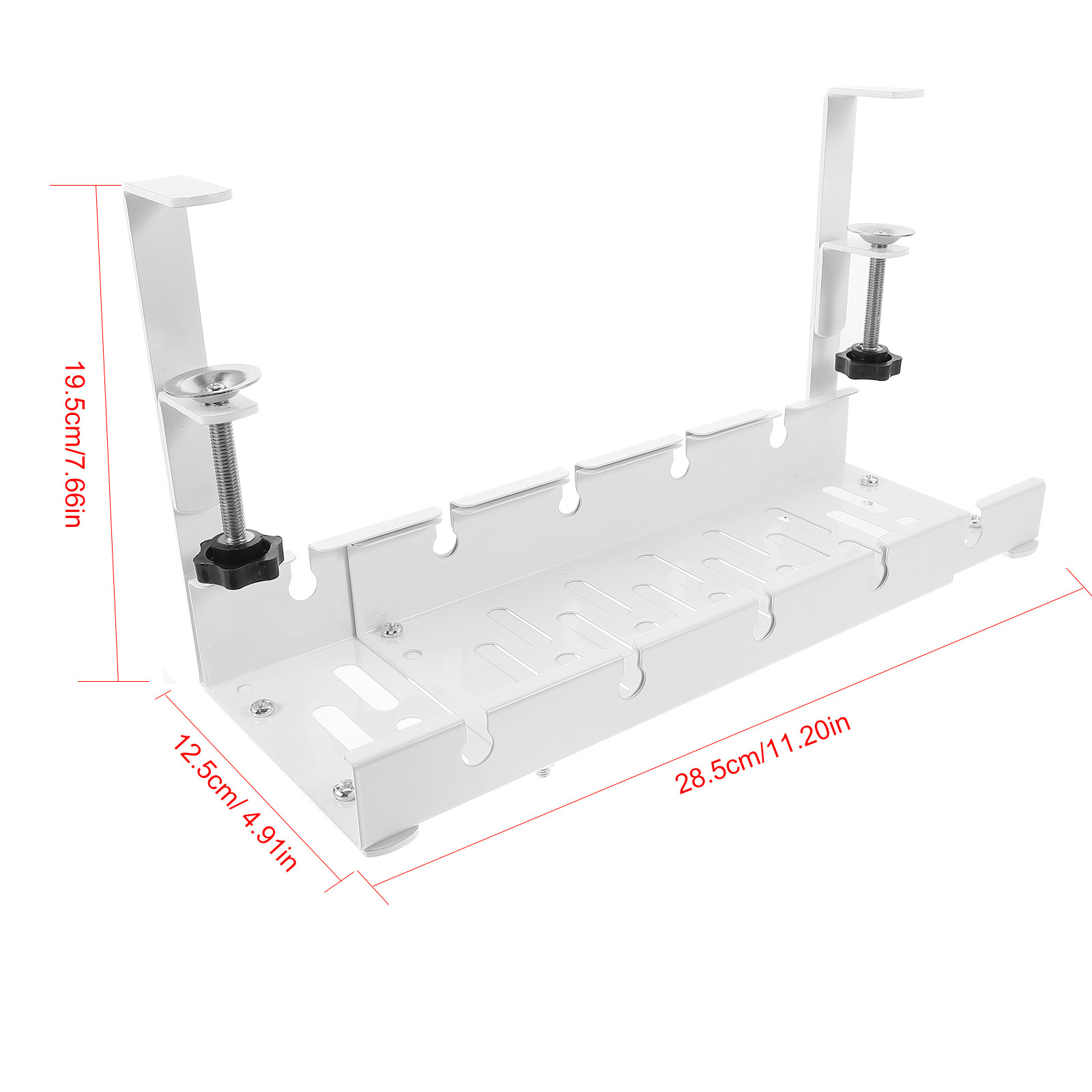 Under Desk Cable Organizer Tra - đánh giá và giá Desk Setup With Keyboard Tray