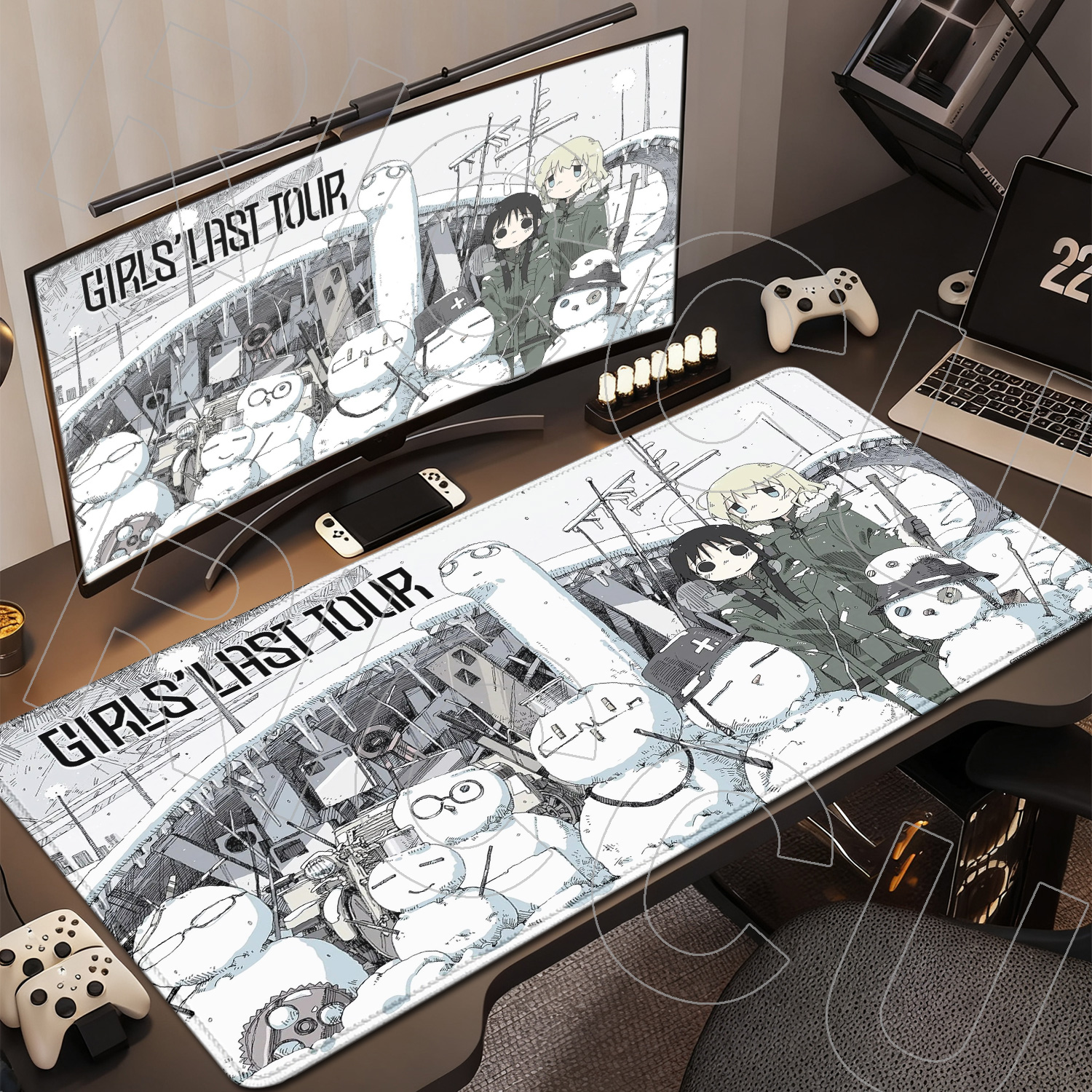 HD printing XXL Girls Last Tou - đánh giá và giá Desk Setup Tour