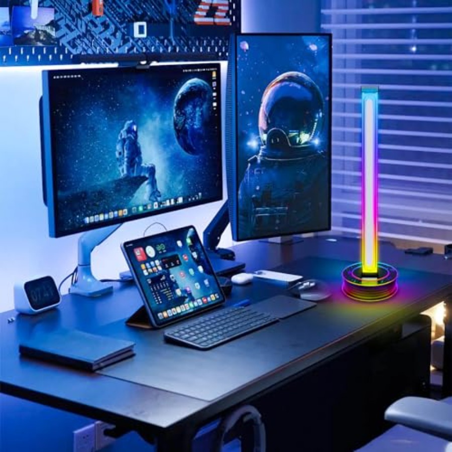 RGB Bluetooth Desk Ambient Lam - đánh giá và giá Gaming Setup Desk
