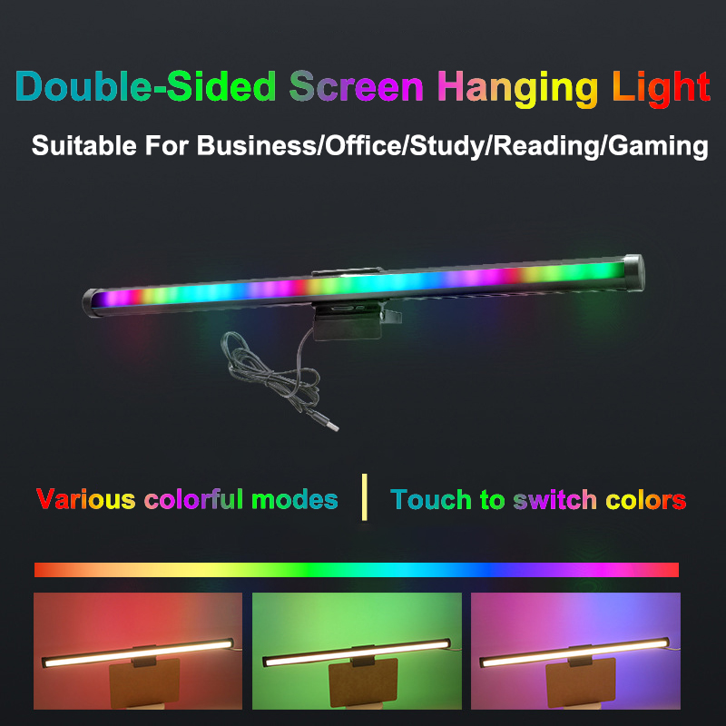 LED Monitor Hanging Desk Light - đánh giá và giá Desk Setup Gaming And Work