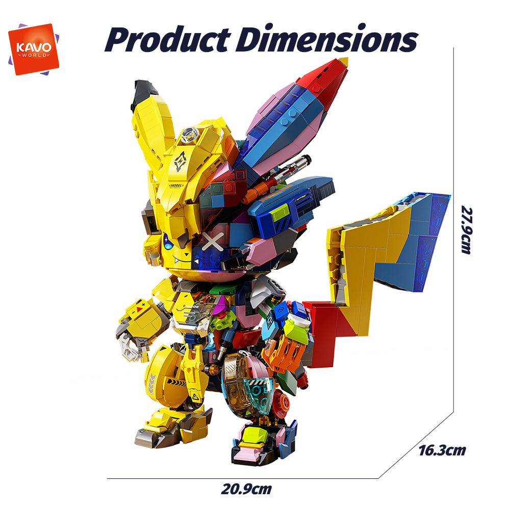 KAVOWORLD 1505 PCS DIY Mecha A - đánh giá và giá Desk Setup Diy