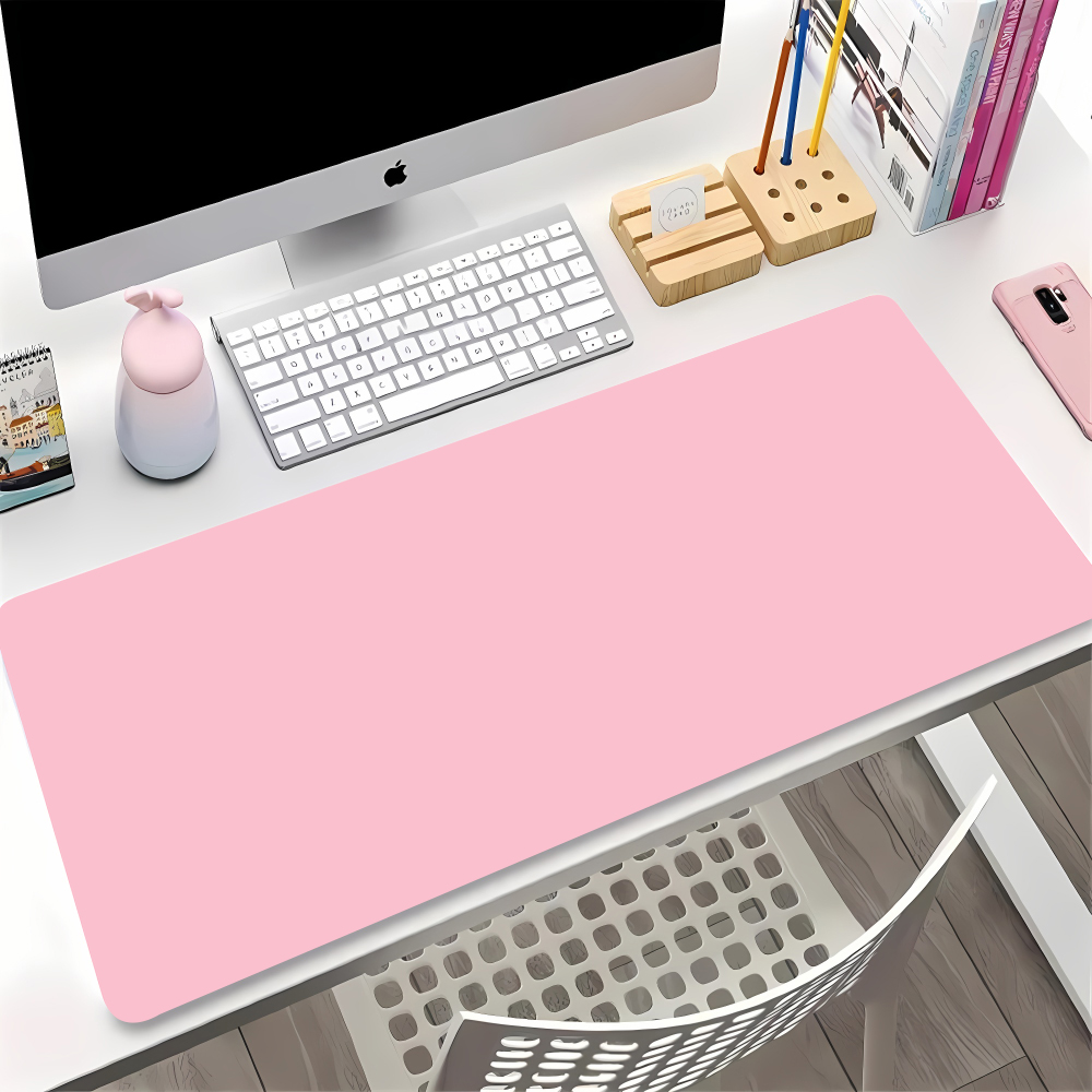 Solid Color Gaming Mouse Pad G - đánh giá và giá Desk Setup With Keyboard Tray