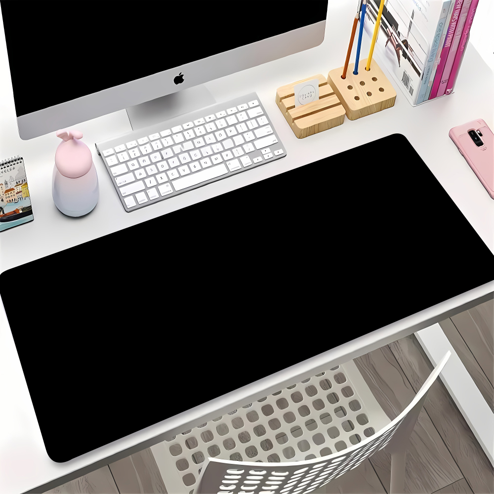 Solid Color Gaming Mouse Pad G - đánh giá và giá Desk Setup With Keyboard Tray