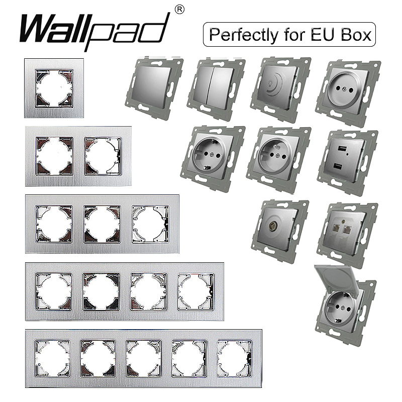 Silver EU Metal Frame Electric - đánh giá và giá Power Strip Flat