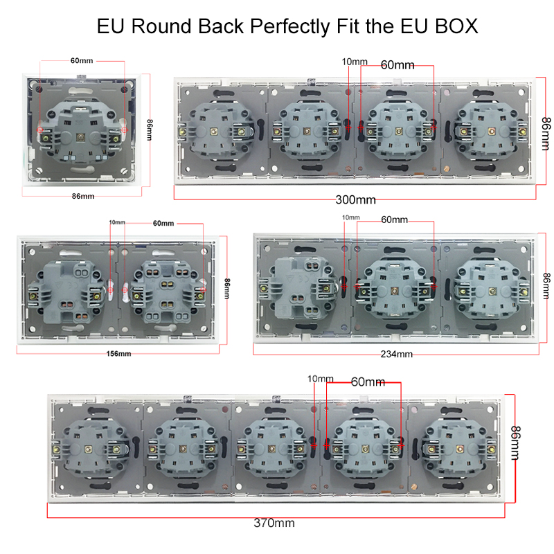 Silver EU Metal Frame Electric - đánh giá và giá Power Strip Flat