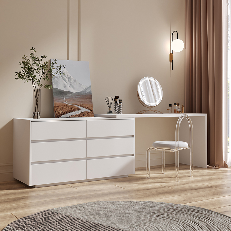 Dresser,Multi-purpose Flat L S - đánh giá và giá Desk Vanity Setup