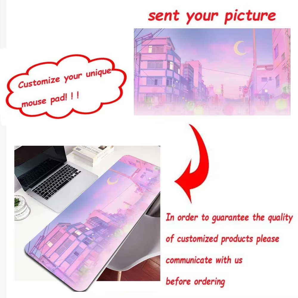 Customized HD Image Print Rubb - đánh giá và giá Desk Setup Diy