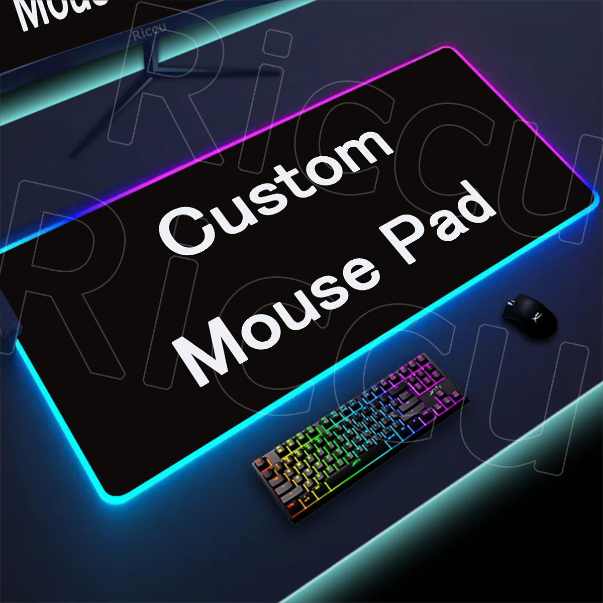 Large DIY RGB Mouse Pad Custom - đánh giá và giá Desk Setup Diy