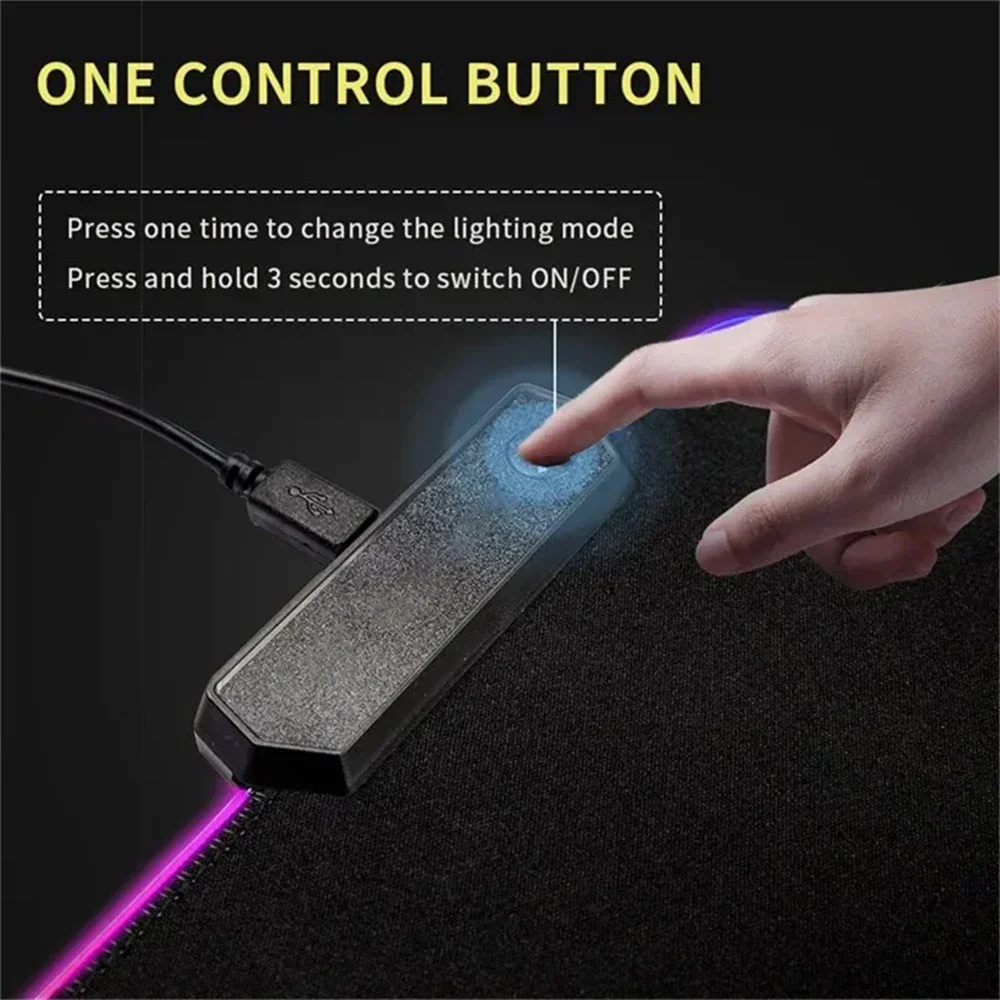 Large DIY RGB Mouse Pad Custom - đánh giá và giá Desk Setup Diy