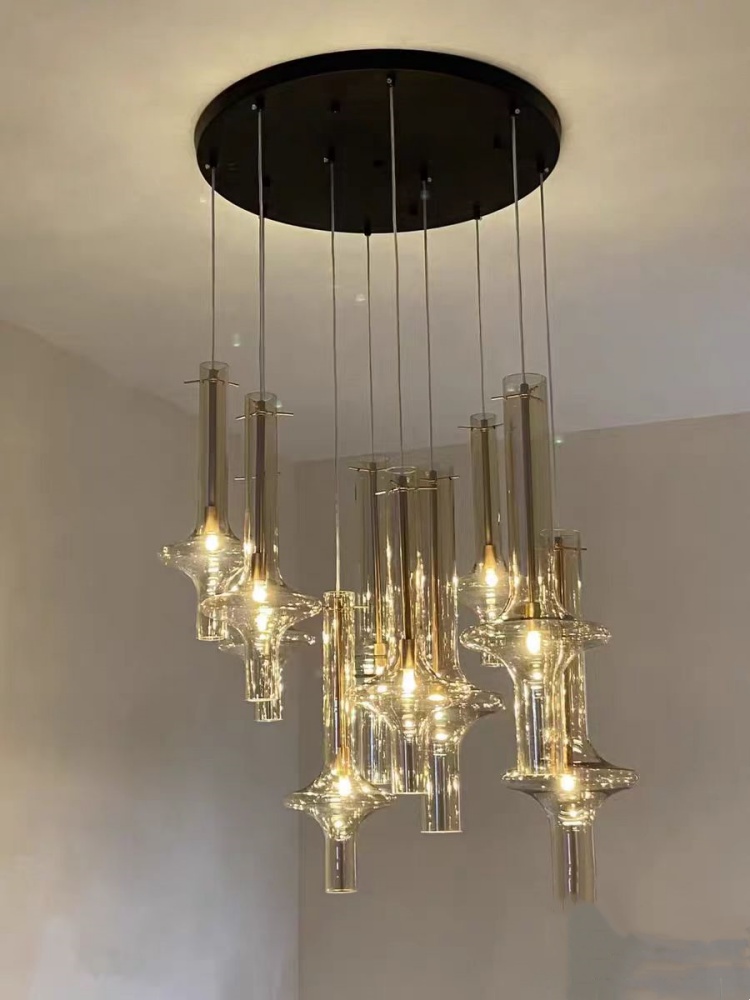 Nordic Glass Tube Pendant Ligh - đánh giá và giá Desk Setup Minimalist