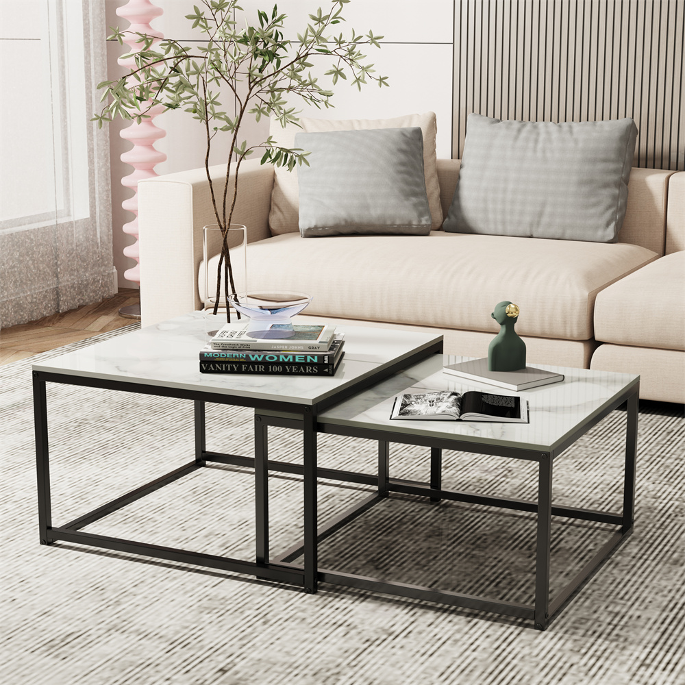 LUVODI Rectangle White Nesting - đánh giá và giá Desk Setup Minimalist