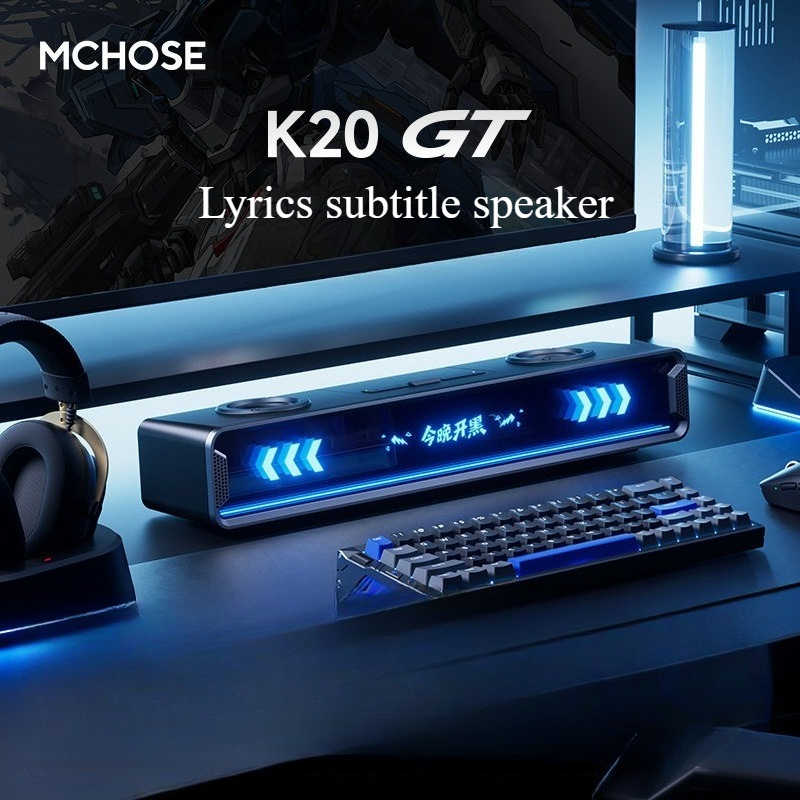 K20 GT Full Screen Subtitle Sp - đánh giá và giá Speaker Desk Setup
