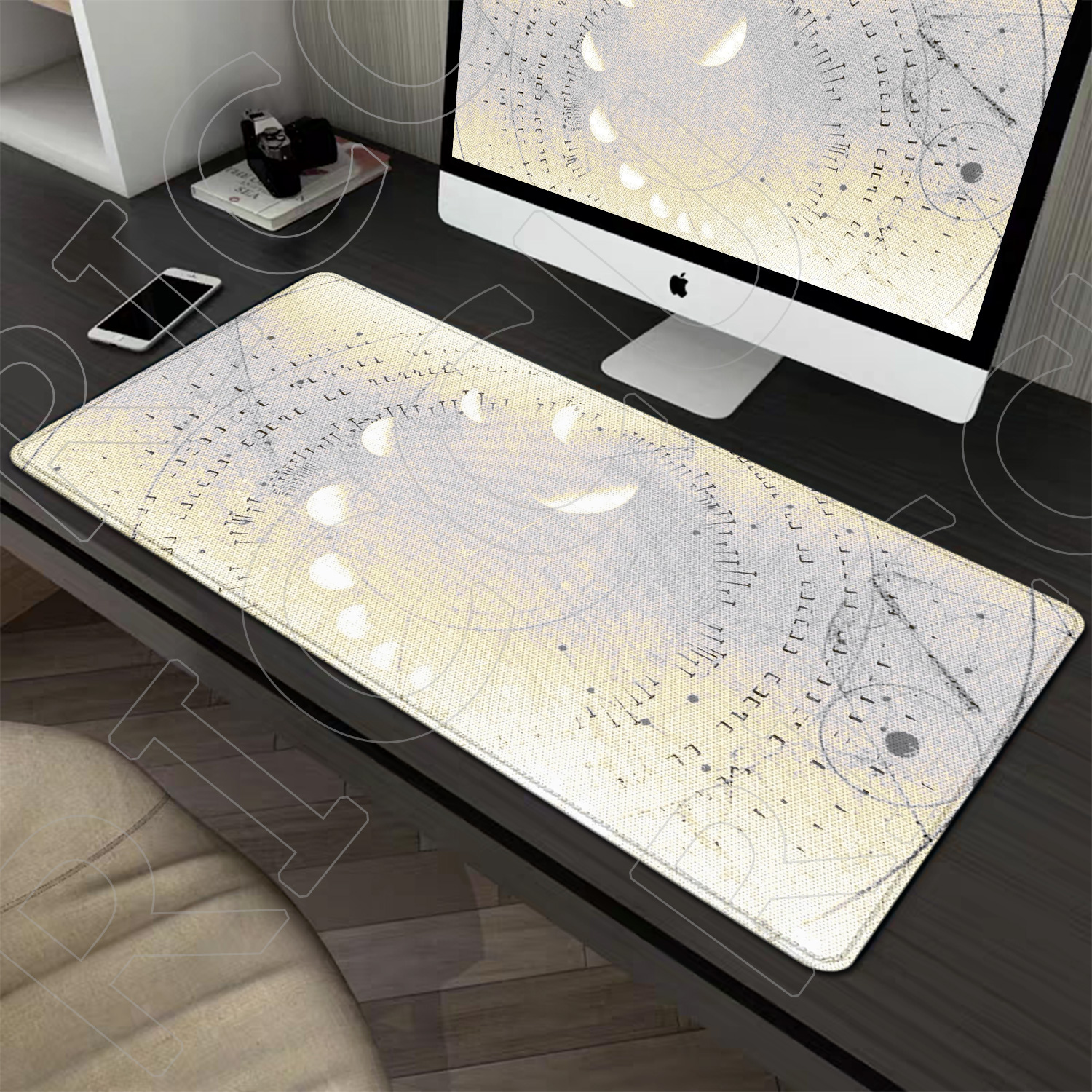 Lunar phase DIY Magic 400x900m - đánh giá và giá Desk Setup Diy