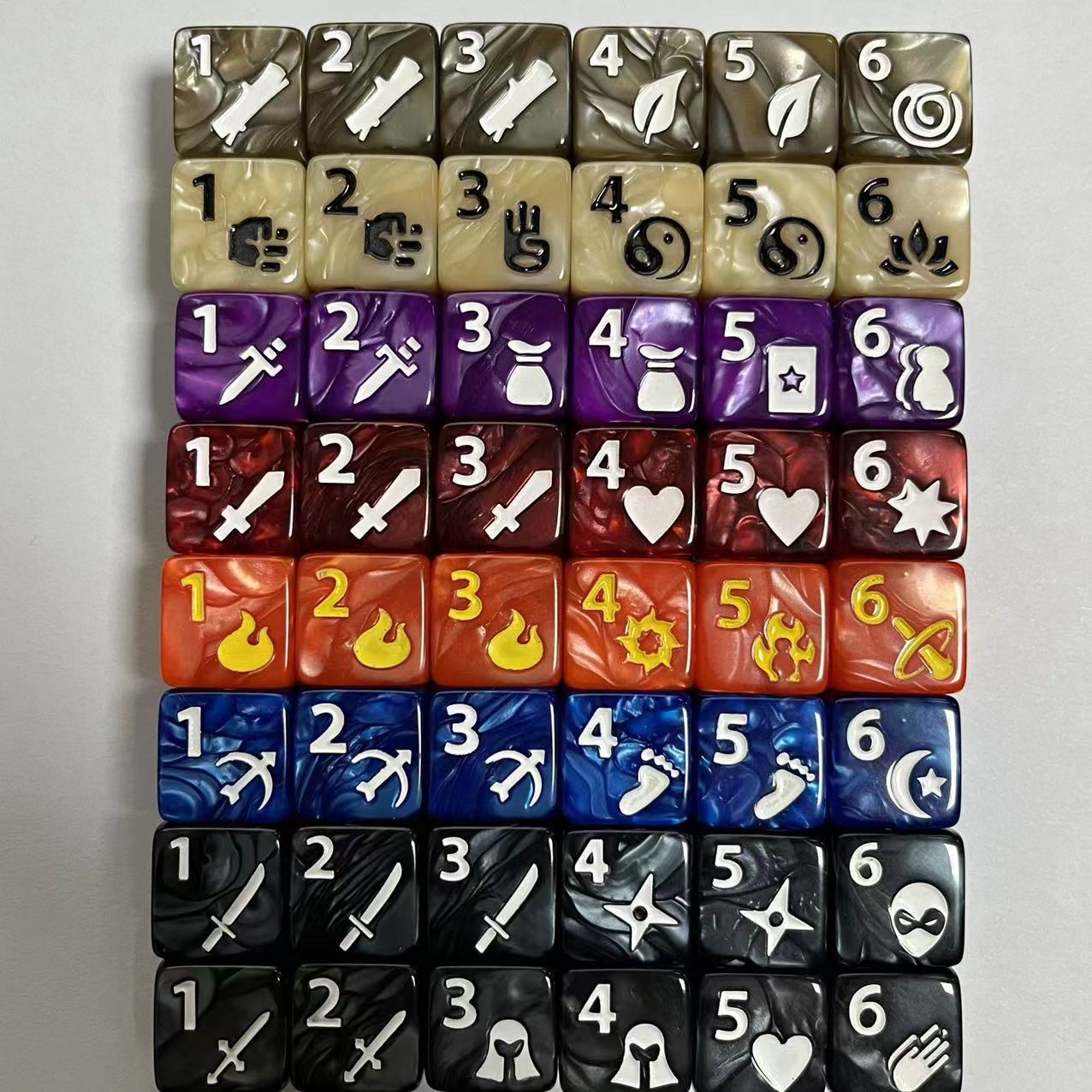 10 Pcs Set of New 16mm 6 Sided - đánh giá và giá Gaming Setup Desk
