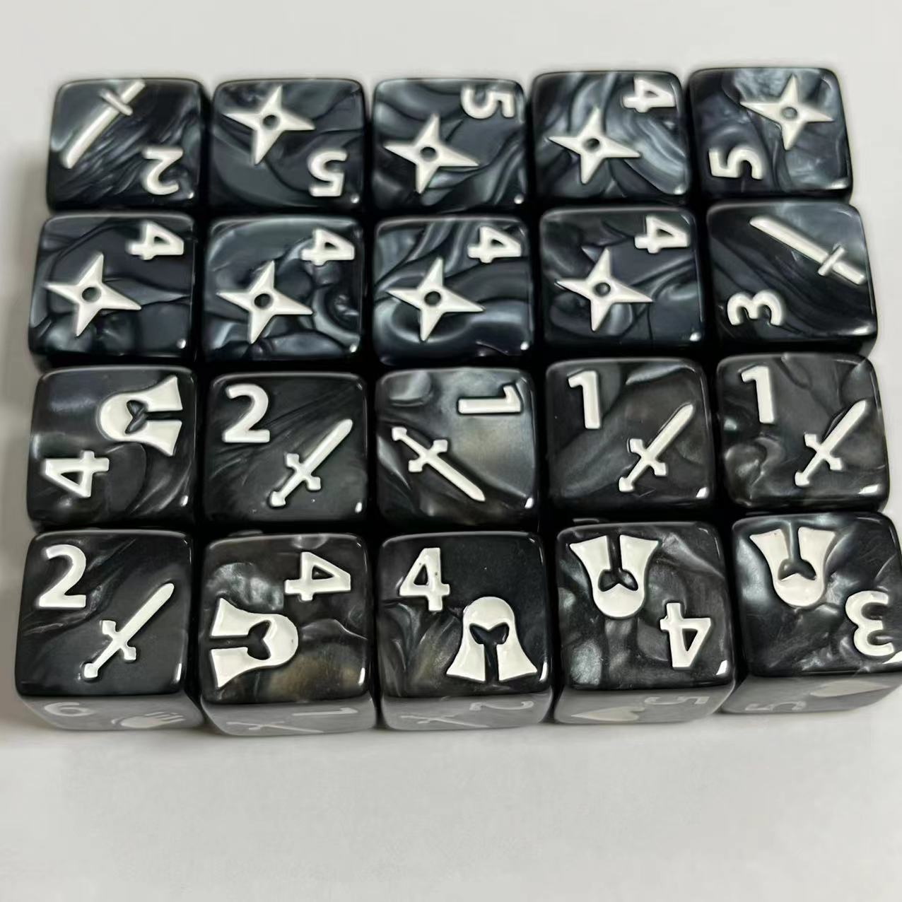 10 Pcs Set of New 16mm 6 Sided - đánh giá và giá Gaming Setup Desk